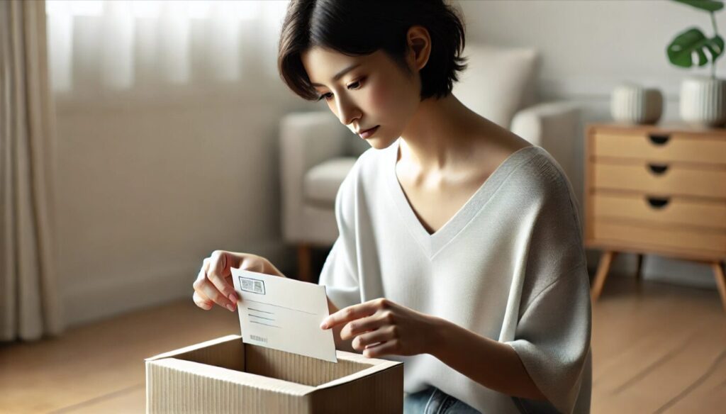 メルカリでメッセージカードが気持ち悪いときの対処法