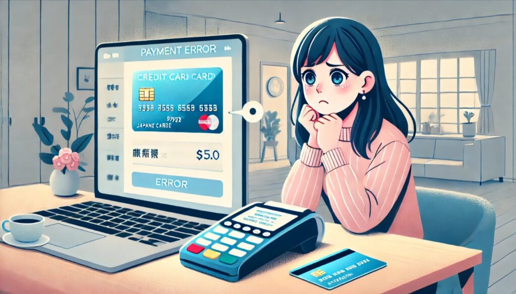 クレジットカード払いができない時の対策