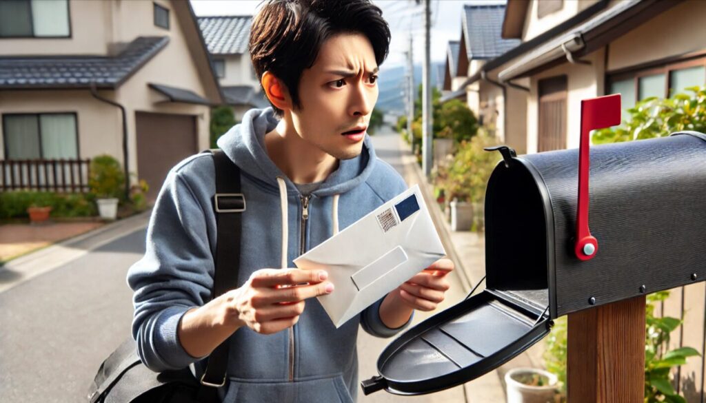届かないと嘘をつをつく詐欺に注意