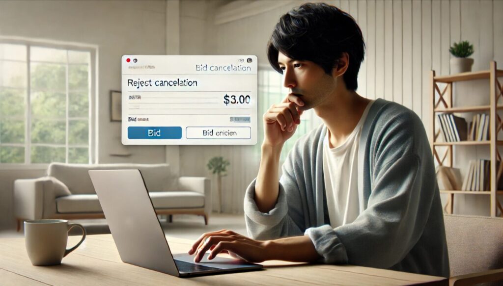 入札取り消しを落札前に拒否できる?