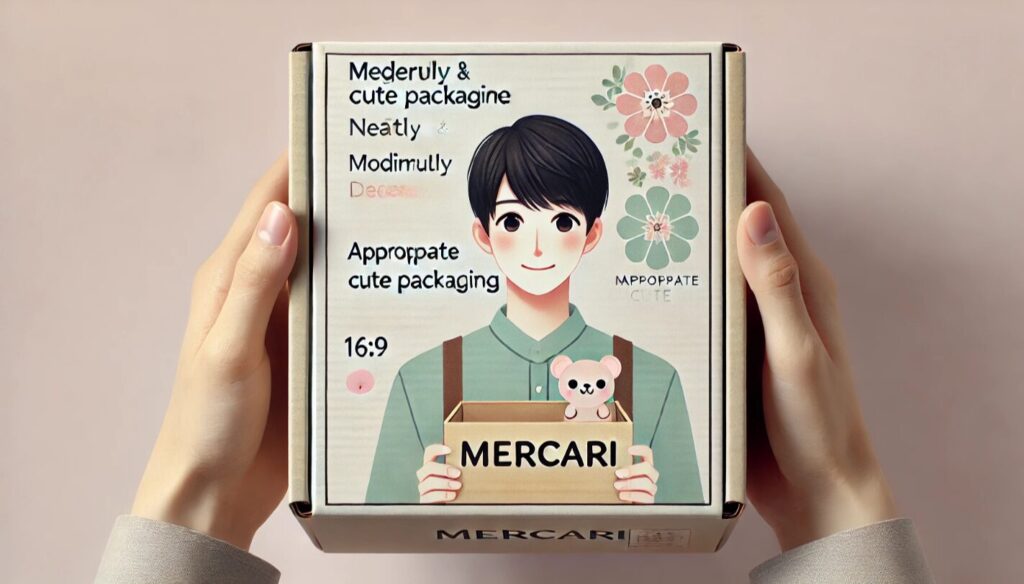 気持ち悪いは一部の声?メルカリのかわいい梱包の価値