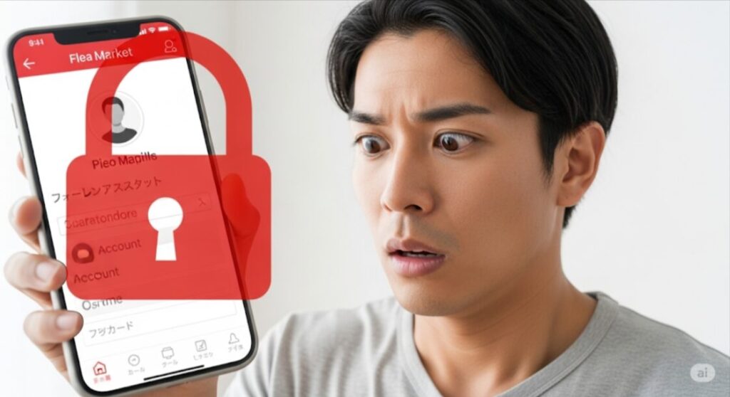 最悪の事態、Yahooフリマのカテゴリーで垢BAN