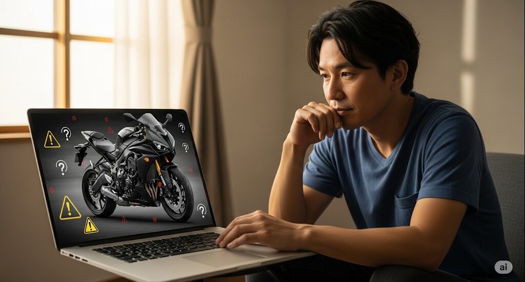 ヤフオクでバイクはやめたほうがいい？後悔しないための注意点