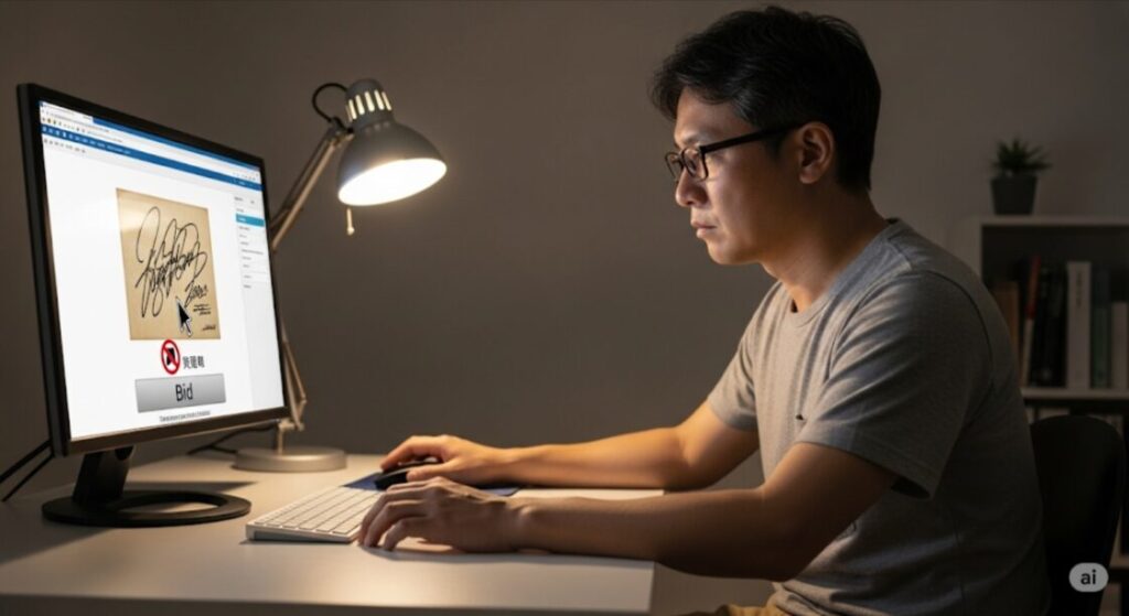 本人確認しないと買えないオークションがある